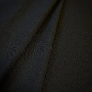Габардин  черный ш 150см