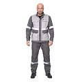 Костюм ИТР "Антарес" (смесовая, серый/т.серый)
