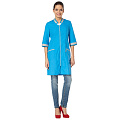 Халат жен. Лазурит (ярко-голуб./св.серый) Халат жен. Лазурит (ярко-голуб./св.серый)
