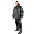 Костюм зимний мужской "SEVER" (серый/черный) Костюм зимний мужской "SEVER" (серый/черный)